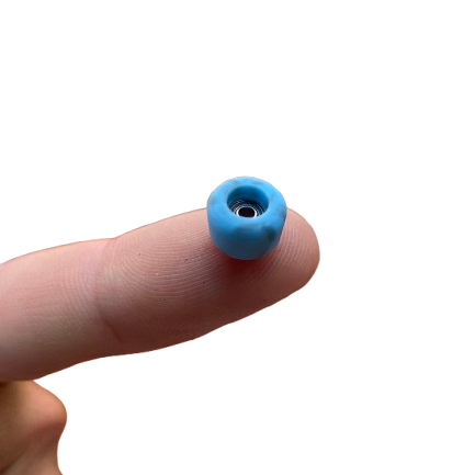 NightOwl 70d Urethane Blue Swirl Wheels
